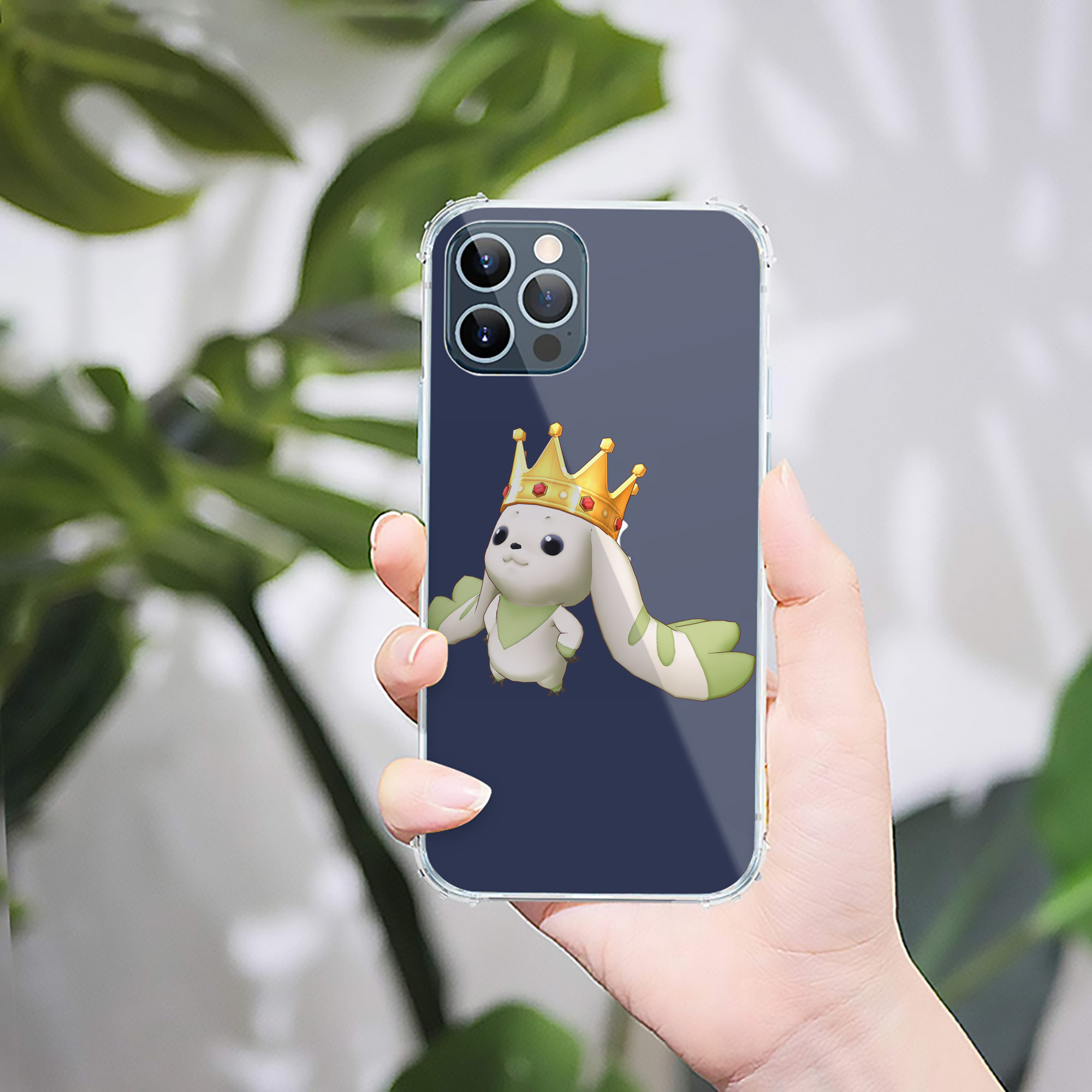 （画像用） Digimon デジタルモンスター/デジモン 【iPhone 12シリーズ対応】透明スマホケース（クリアソフトケース）